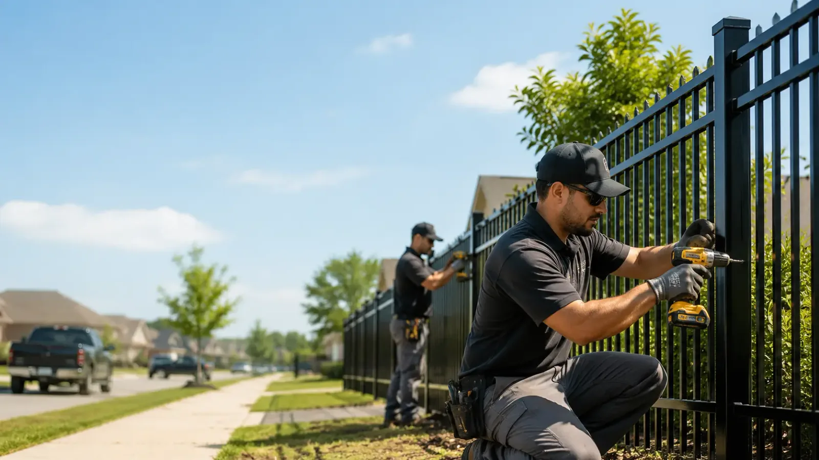 Metal Fence Installation in Perkins, MO